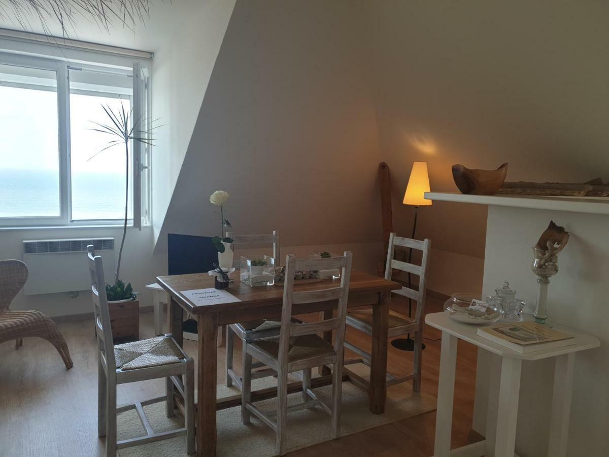 Blanc D'Ecume Apartamento Ault Exterior foto